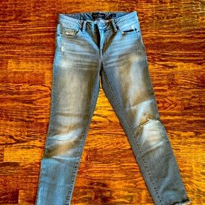 Lucky Brand Jeans Gray Ankle Size 4 / 27